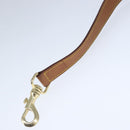 LOUIS VUITTON Adjustable Shoulder Strap Leather 35.8""-42.9"" Beige Auth 102578-17