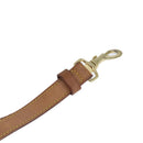 LOUIS VUITTON Adjustable Shoulder Strap Leather 35.8""-42.9"" Beige Auth 102578-2