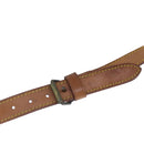 LOUIS VUITTON Adjustable Shoulder Strap Leather 35.8""-42.9"" Beige Auth 102578-3