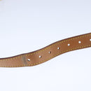 LOUIS VUITTON Adjustable Shoulder Strap Leather 35.8""-42.9"" Beige Auth 102578-4