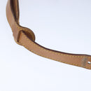 LOUIS VUITTON Adjustable Shoulder Strap Leather 35.8""-42.9"" Beige Auth 102578-5