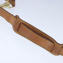 LOUIS VUITTON Adjustable Shoulder Strap Leather 35.8""-42.9"" Beige Auth 102578-6