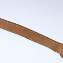 LOUIS VUITTON Adjustable Shoulder Strap Leather 35.8""-42.9"" Beige Auth 102578-7