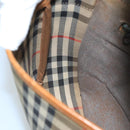 Burberrys Nova Check Shoulder Bag Canvas Beige Auth 102581-19