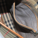 Burberrys Nova Check Shoulder Bag Canvas Beige Auth 102581-12