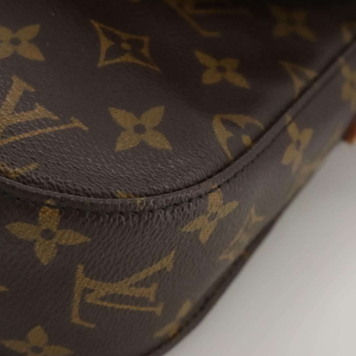 LOUIS VUITTON Monogram Saint Cloud GM Shoulder Bag M51242 LV Auth 102631