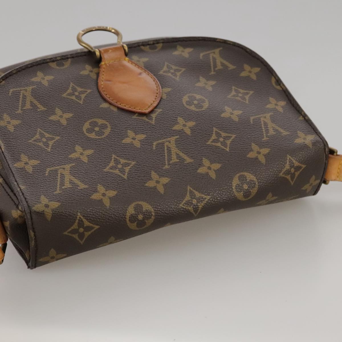 LOUIS VUITTON Monogram Saint Cloud GM Shoulder Bag M51242 LV Auth 102631