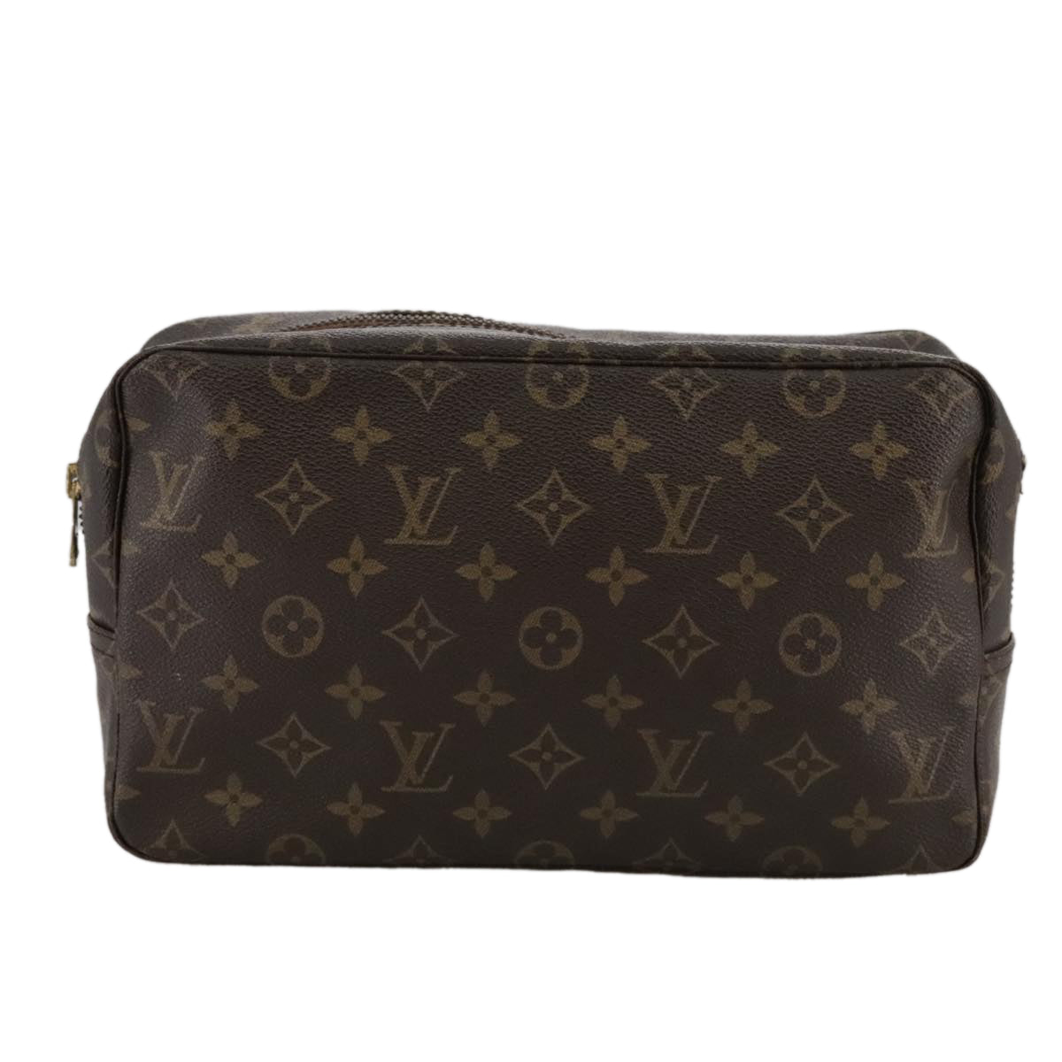 LOUIS VUITTON Monogram Trousse Toilette 28 Clutch Bag M47522 LV Auth 102644