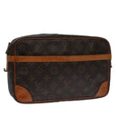LOUIS VUITTON Monogram Compiegne 28 Clutch Bag M51845 LV Auth 102660-1