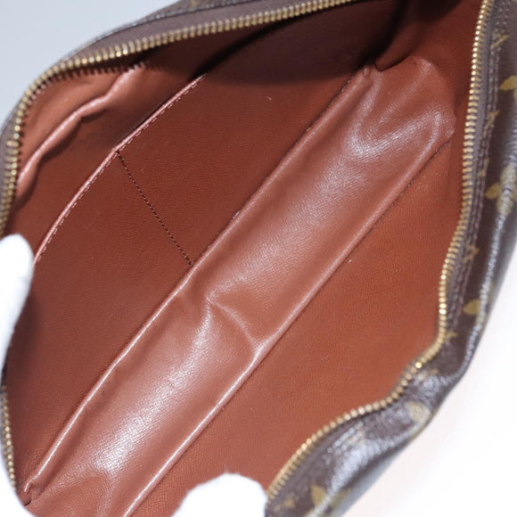 LOUIS VUITTON Monogram Compiegne 28 Clutch Bag M51845 LV Auth 102660