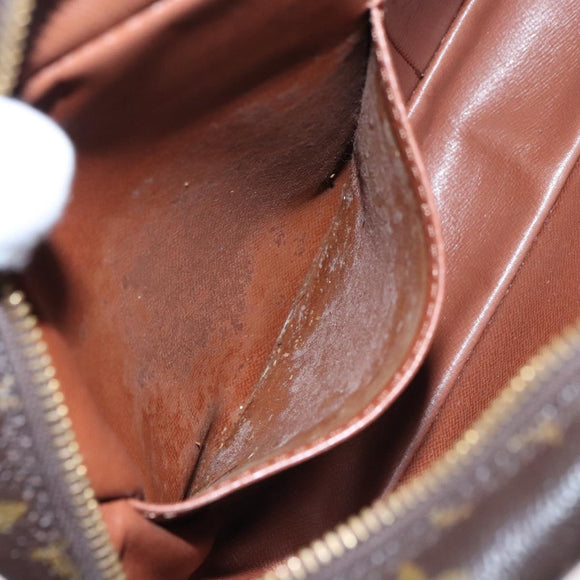 LOUIS VUITTON Monogram Compiegne 28 Clutch Bag M51845 LV Auth 102660