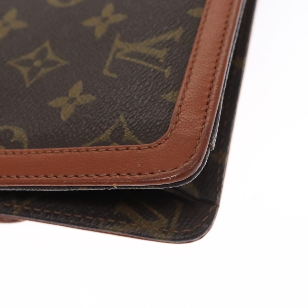 LOUIS VUITTON Monogram Pochette Dam PM Clutch Bag M51812 LV Auth 102664