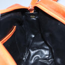 Salvatore Ferragamo Shoulder Bag Leather Brown Gold Auth 102665-19