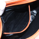 Salvatore Ferragamo Shoulder Bag Leather Brown Gold Auth 102665-21