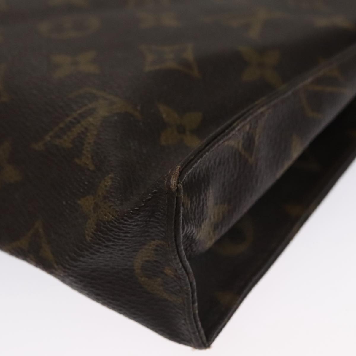 LOUIS VUITTON Monogram Poche Toilette 26 Pouch M47542 LV Auth 102666