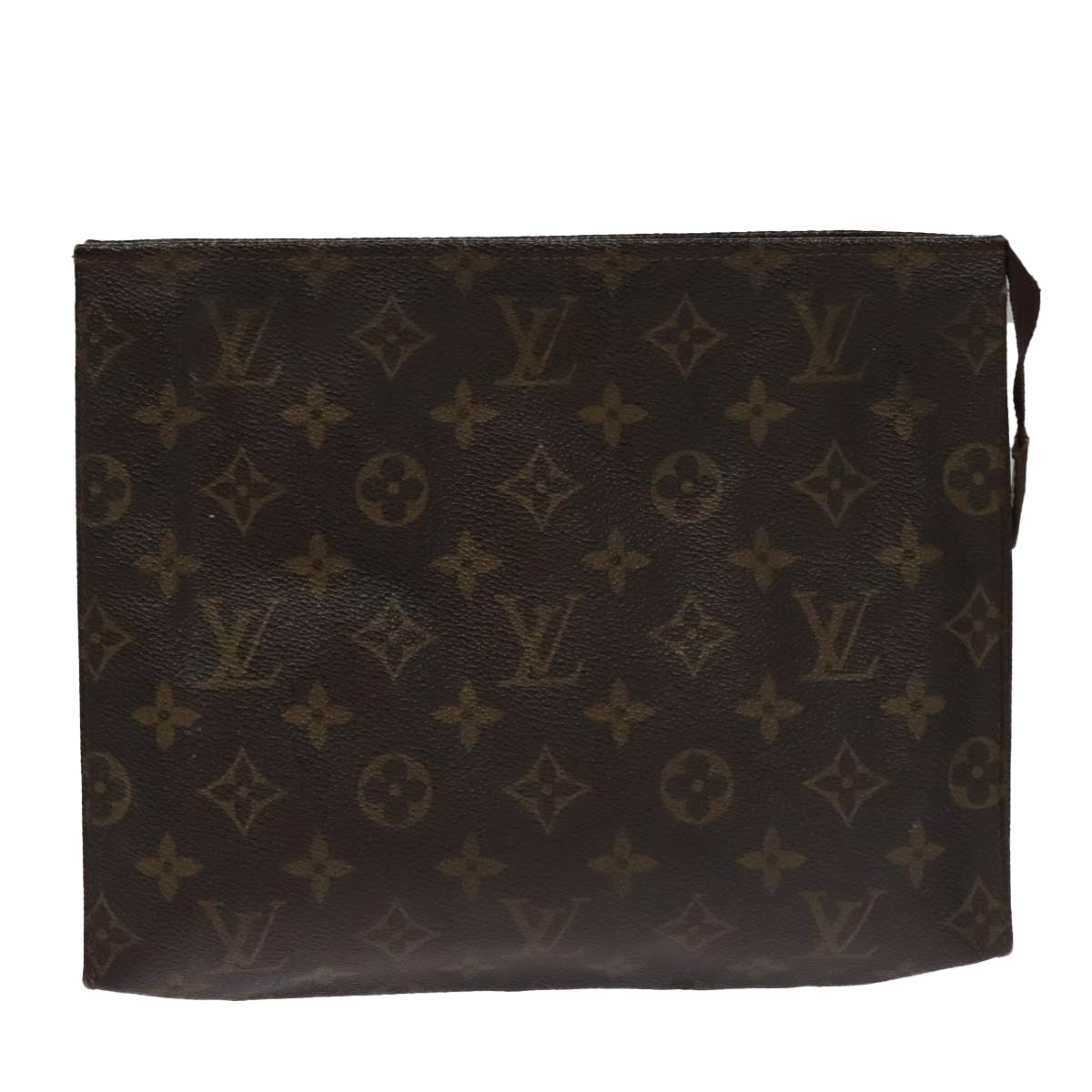 LOUIS VUITTON Monogram Poche Toilette 26 Pouch M47542 LV Auth 102666