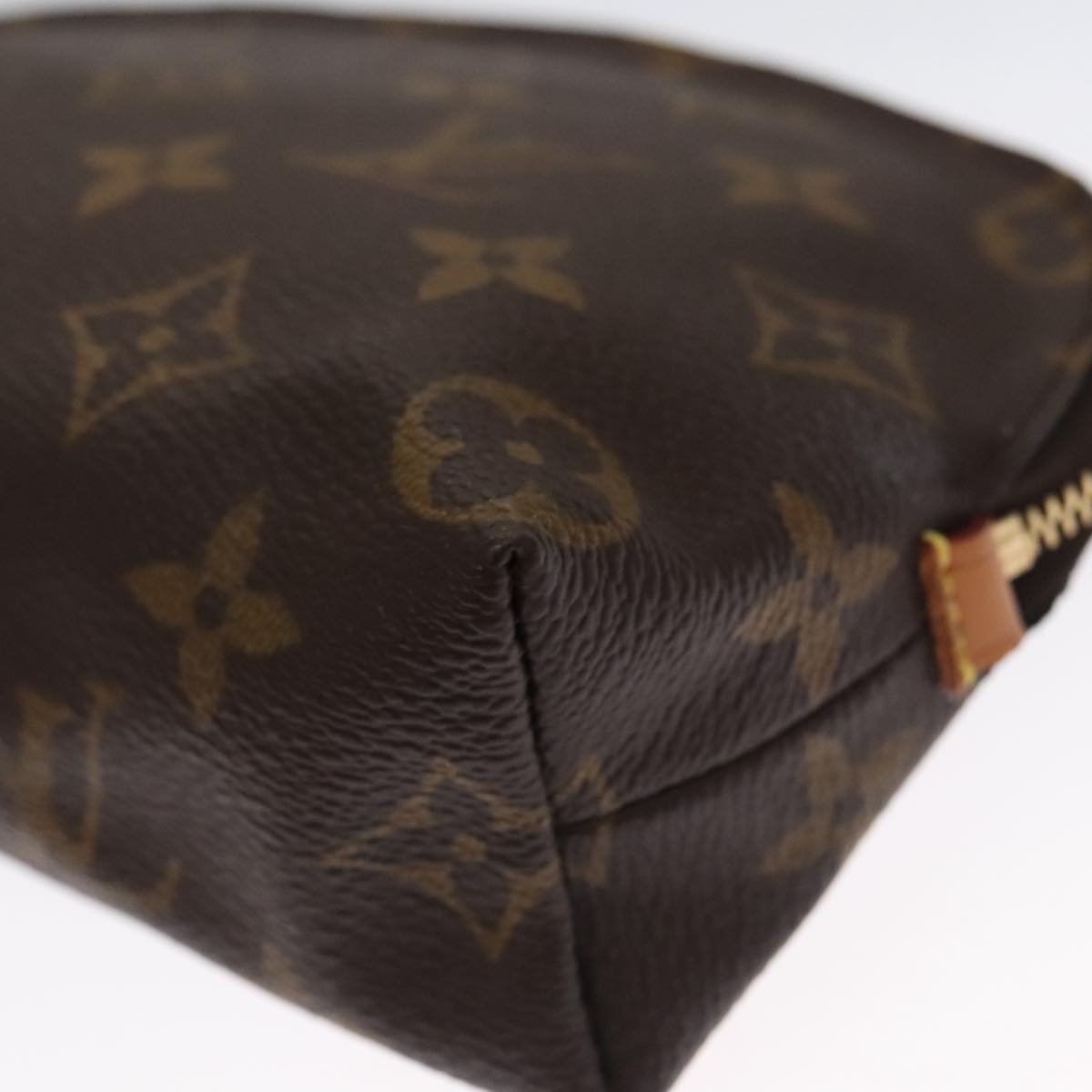 LOUIS VUITTON Monogram Pochette Cosmetic PM Cosmetic Pouch M47515 LV Auth 102705