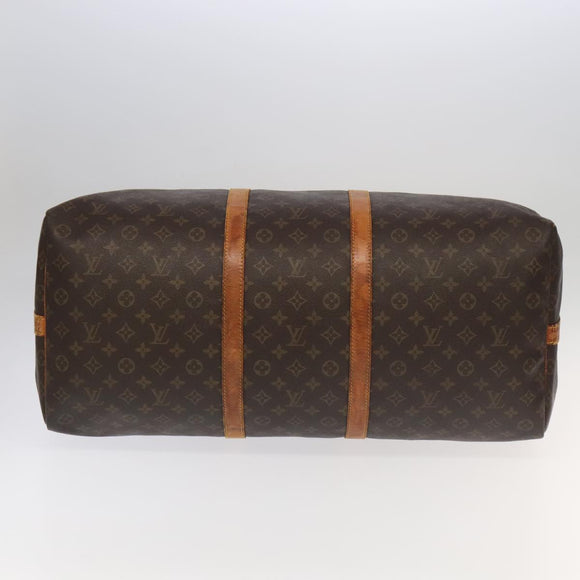 LOUIS VUITTON Monogram Keepall Bandouliere 60 Boston Bag M41412 LV Auth 102734