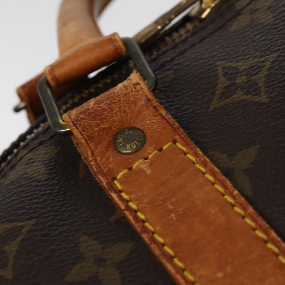 LOUIS VUITTON Monogram Keepall Bandouliere 60 Boston Bag M41412 LV Auth 102734