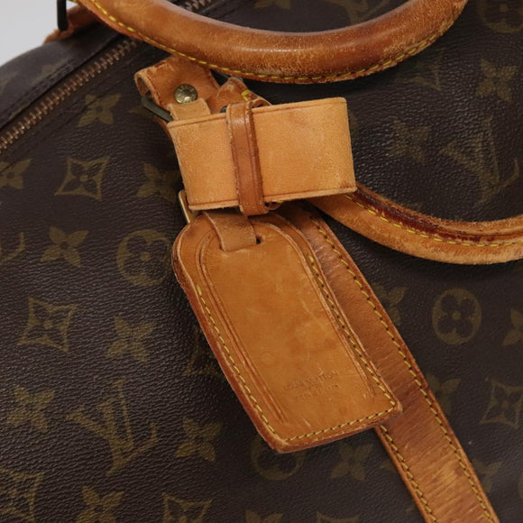 LOUIS VUITTON Monogram Keepall Bandouliere 60 Boston Tasche M41412 LV Auth 102734