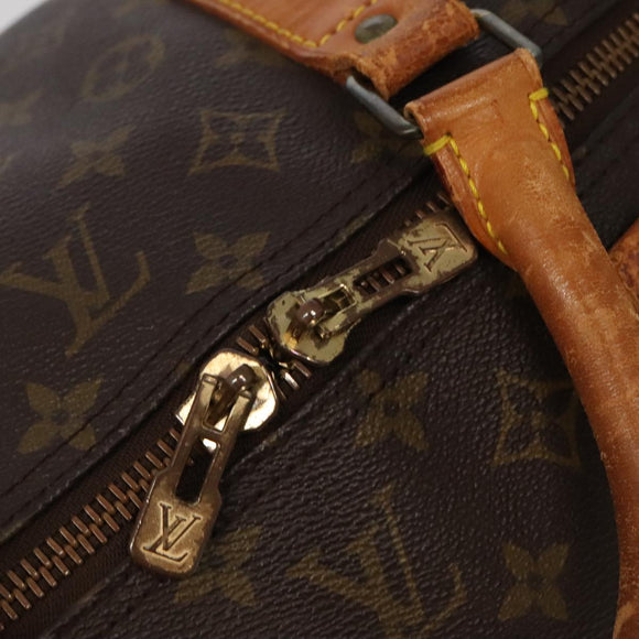 LOUIS VUITTON Monogram Keepall Bandouliere 60 Boston Bag M41412 LV Auth 102734