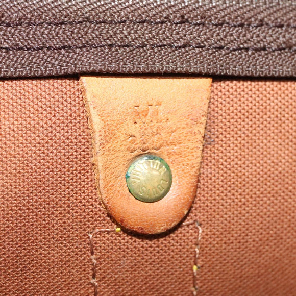 LOUIS VUITTON Monogram Keepall Bandouliere 60 Boston Bag M41412 LV Auth 102734