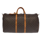 LOUIS VUITTON Monogram Keepall Bandouliere 60 Boston Tasche M41412 LV Auth 102734-13