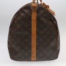 LOUIS VUITTON Monogram Keepall Bandouliere 60 Boston Tasche M41412 LV Auth 102734-4