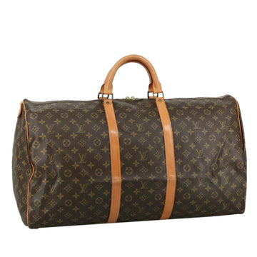 LOUIS VUITTON Monogram Keepall 60 Boston Bag M41422 LV Auth 102746
