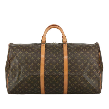 LOUIS VUITTON Monogram Keepall 60 Boston Bag M41422 LV Auth 102746 - 0