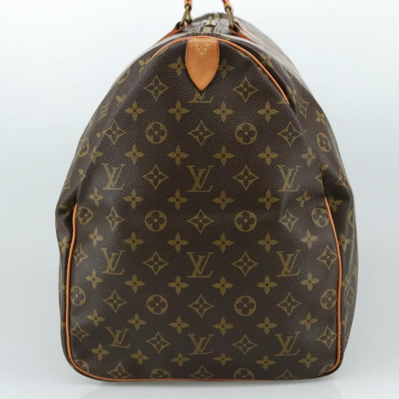 LOUIS VUITTON Monogram Keepall 60 Boston Bag M41422 LV Auth 102746