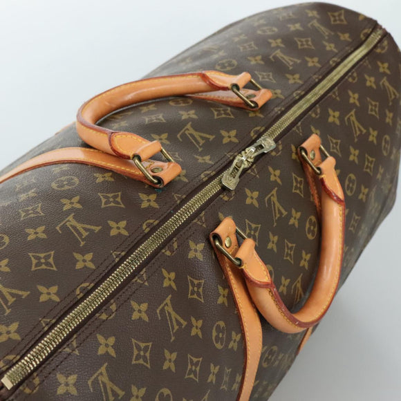 LOUIS VUITTON Monogram Keepall 60 Boston Bag M41422 LV Auth 102746