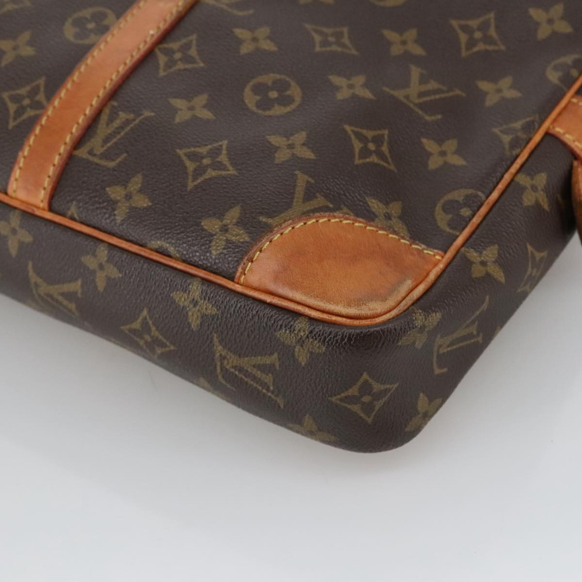 LOUIS VUITTON Monogram Porte Documents Voyage Business Bag M52005 Auth 102751