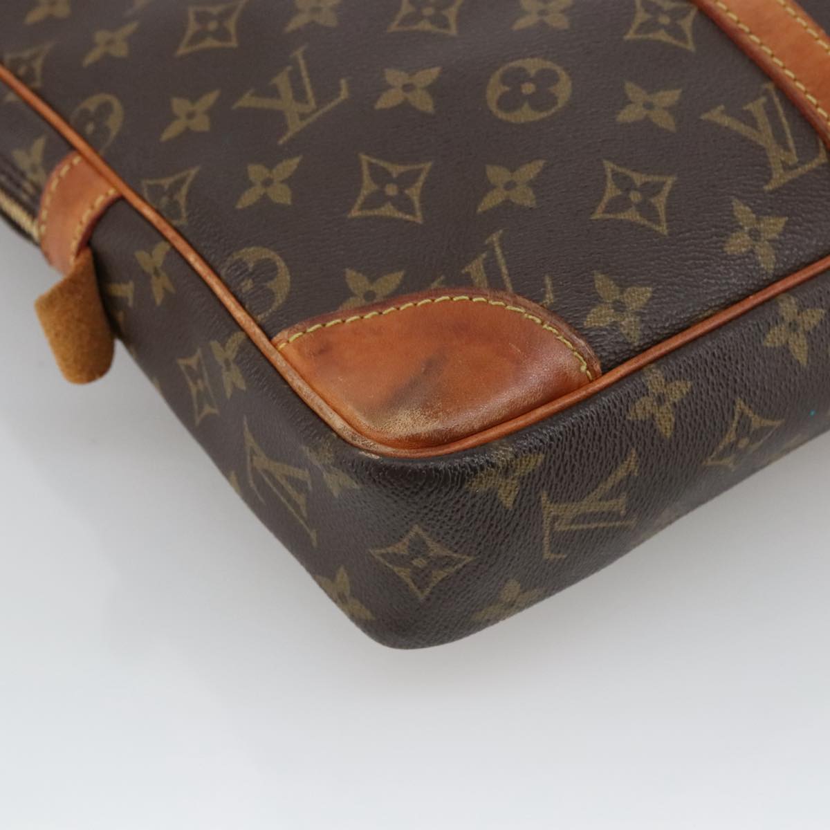 LOUIS VUITTON Monogram Porte Documents Voyage Business Bag M52005 Auth 102751