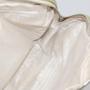 CHANEL Hand Bag Cotton Beige CC Auth 102761-18