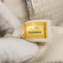 CHANEL Hand Bag Cotton Beige CC Auth 102761-12