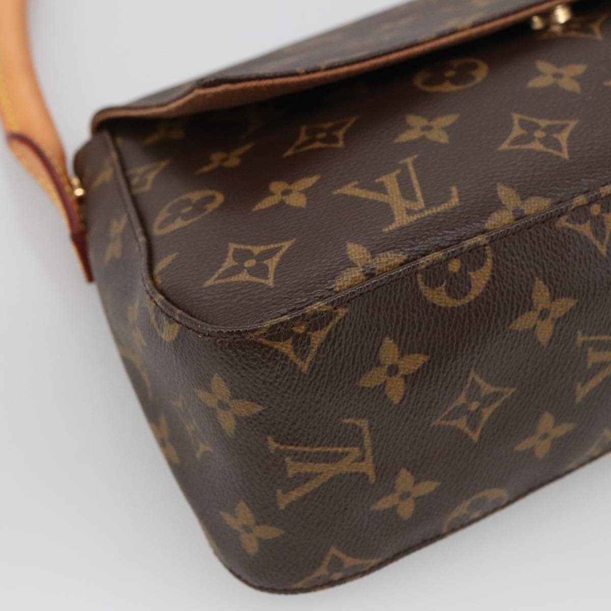 LOUIS VUITTON Monogram Mini Looping Shoulder Bag M51147 LV Auth 102764A