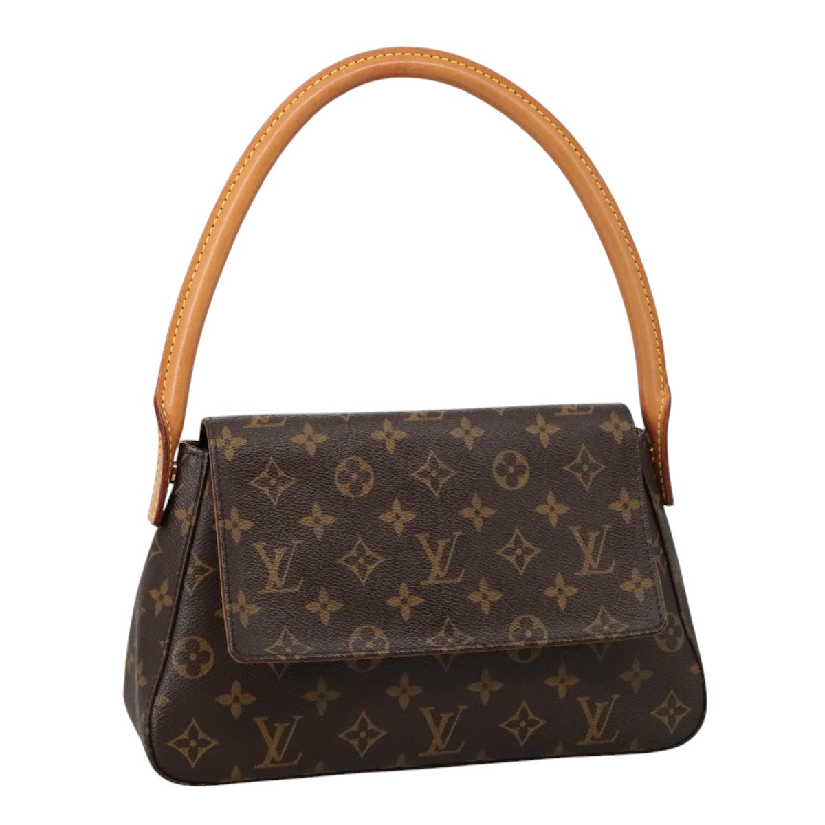 LOUIS VUITTON Monogram Mini Looping Shoulder Bag M51147 LV Auth 102764A