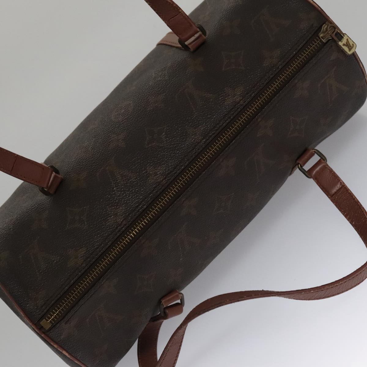 LOUIS VUITTON Monogram Papillon 30 Hand Bag M51385 LV Auth 102774