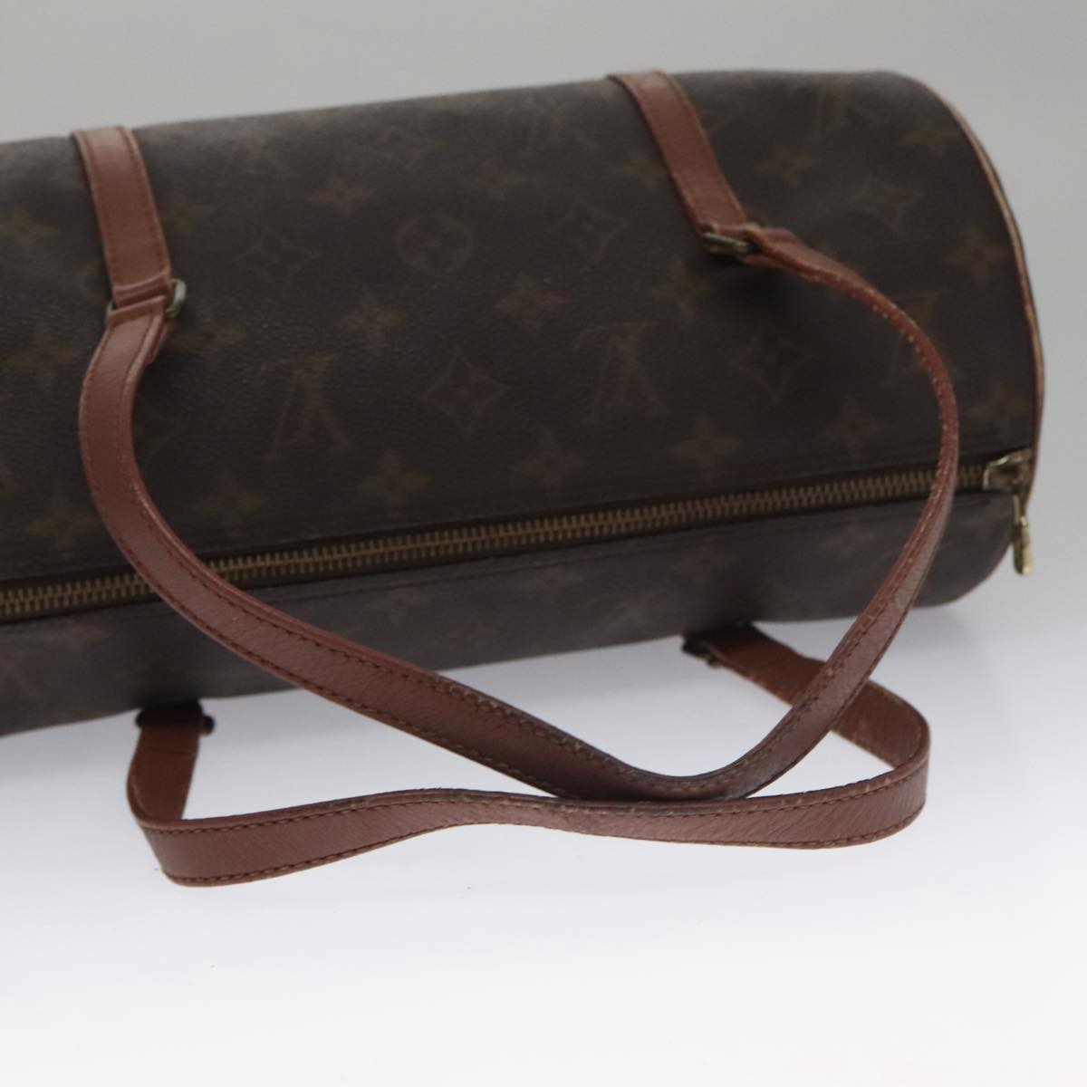 LOUIS VUITTON Monogram Papillon 30 Hand Bag M51385 LV Auth 102774