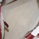 BURBERRY Nova Check Tote Bag PVC Beige Auth 102813-11