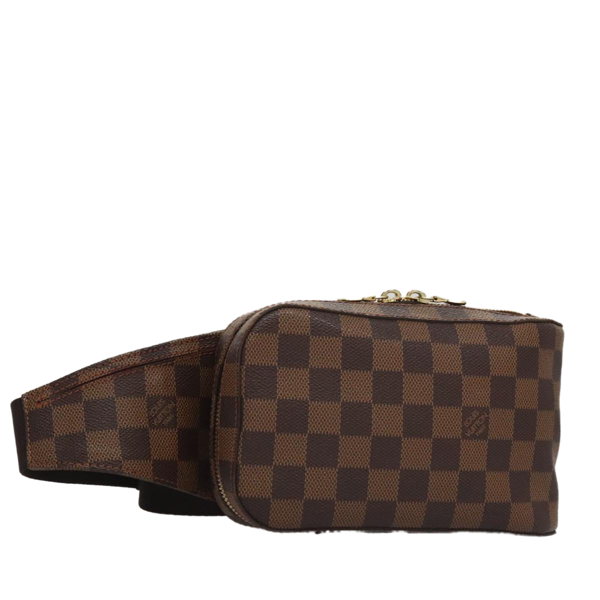 LOUIS VUITTON Damier Ebene Geronimos Shoulder Bag N51994 LV Auth 102886