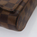 LOUIS VUITTON Damier Ebene Geronimos Shoulder Bag N51994 LV Auth 102886-16