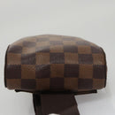 LOUIS VUITTON Damier Ebene Geronimos Shoulder Bag N51994 LV Auth 102886-3