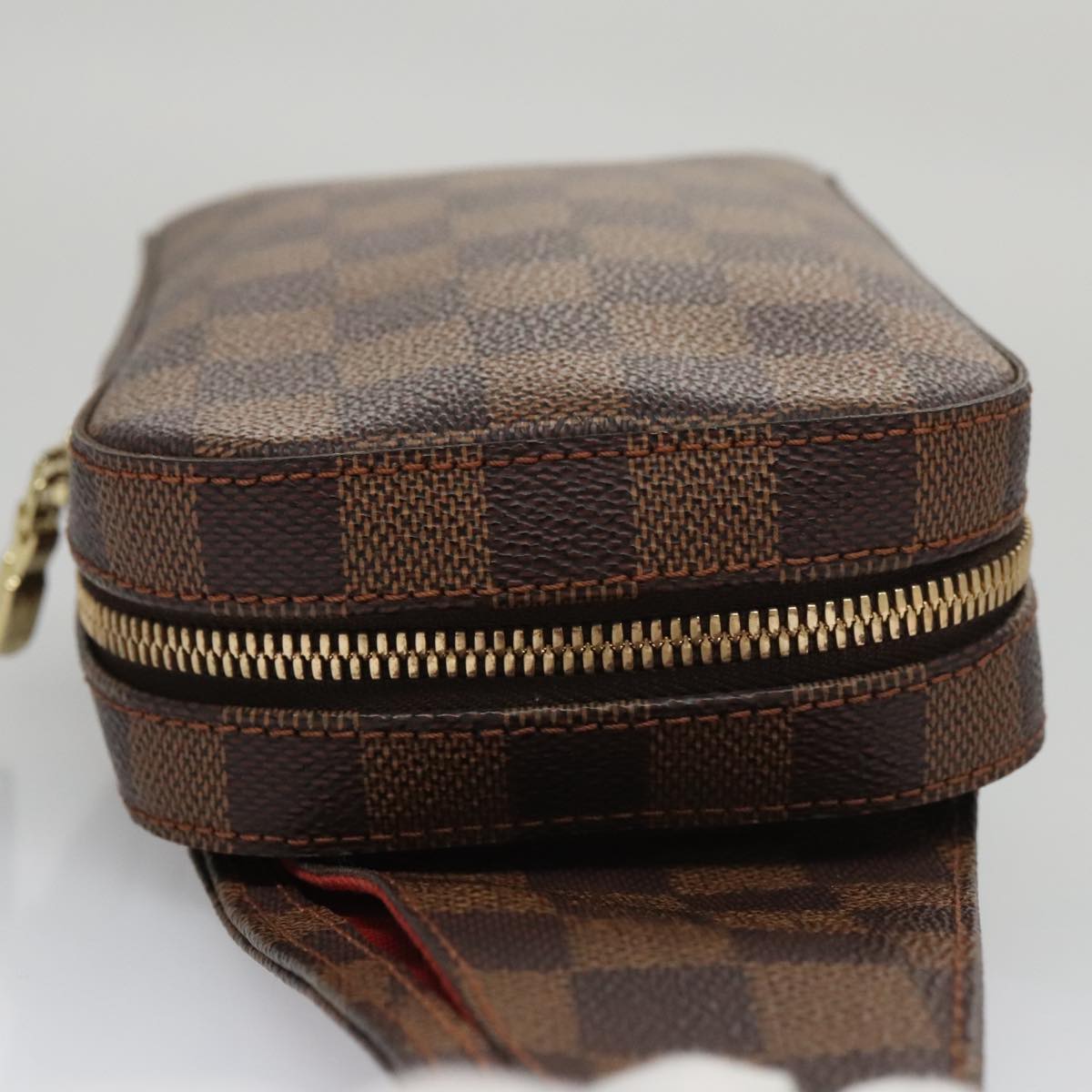 LOUIS VUITTON Damier Ebene Geronimos Shoulder Bag N51994 LV Auth 102886