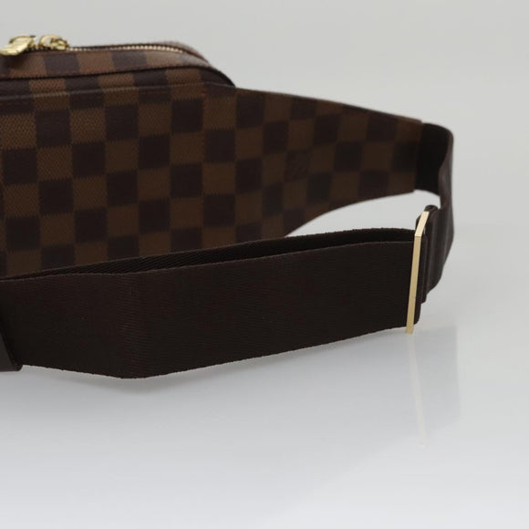 LOUIS VUITTON Damier Ebene Geronimos Shoulder Bag N51994 LV Auth 102886