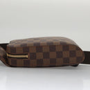 LOUIS VUITTON Damier Ebene Geronimos Shoulder Bag N51994 LV Auth 102886-5