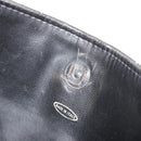 CHANEL Matelasse Chain Tote Tas Leer Zwart Goud CC Auth 102918-9
