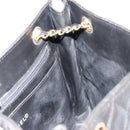 CHANEL Matelasse Chain Tote Tas Leer Zwart Goud CC Auth 102918-22