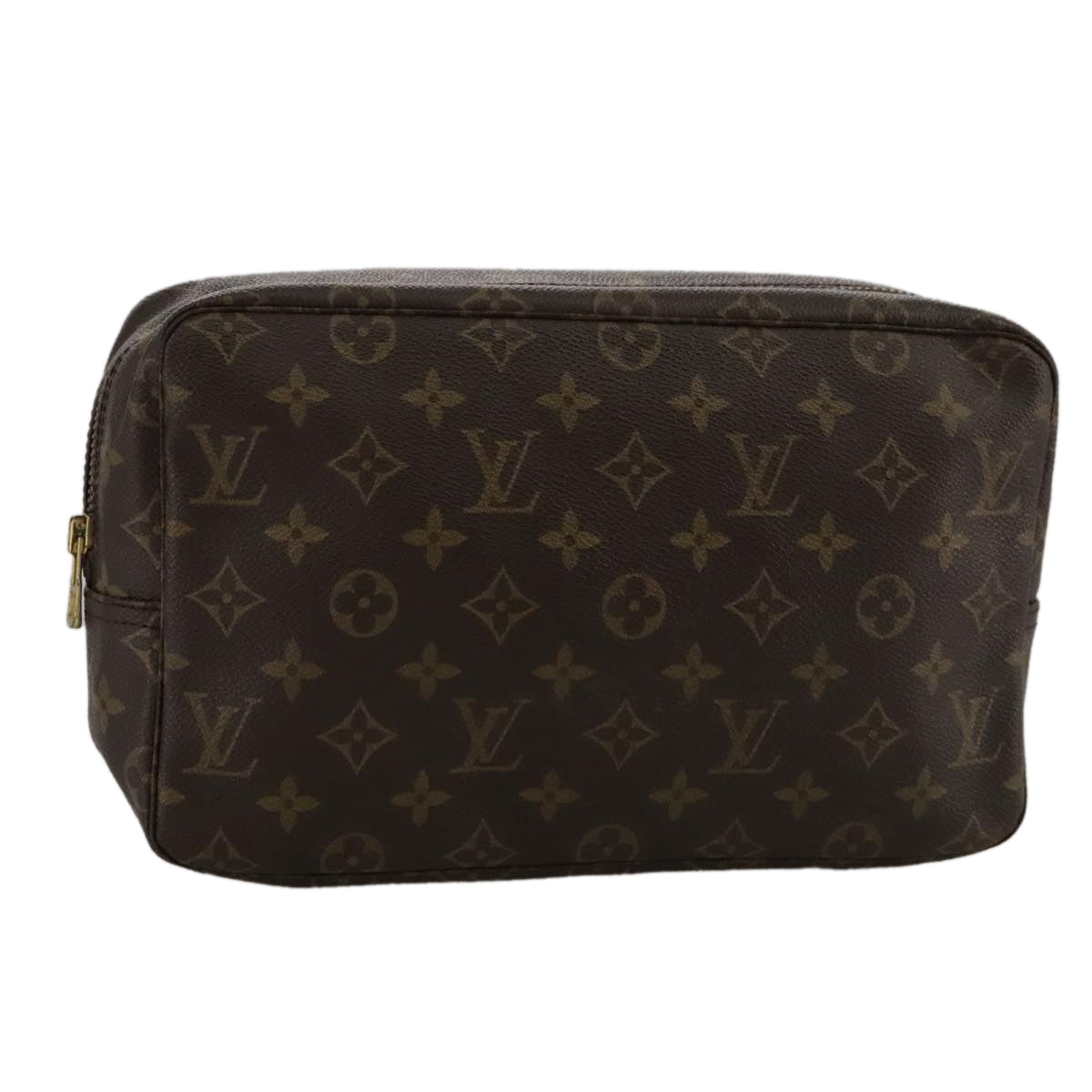 LOUIS VUITTON Monogram Trousse Toilette 28 Clutch Bag M47522 LV Auth 102937